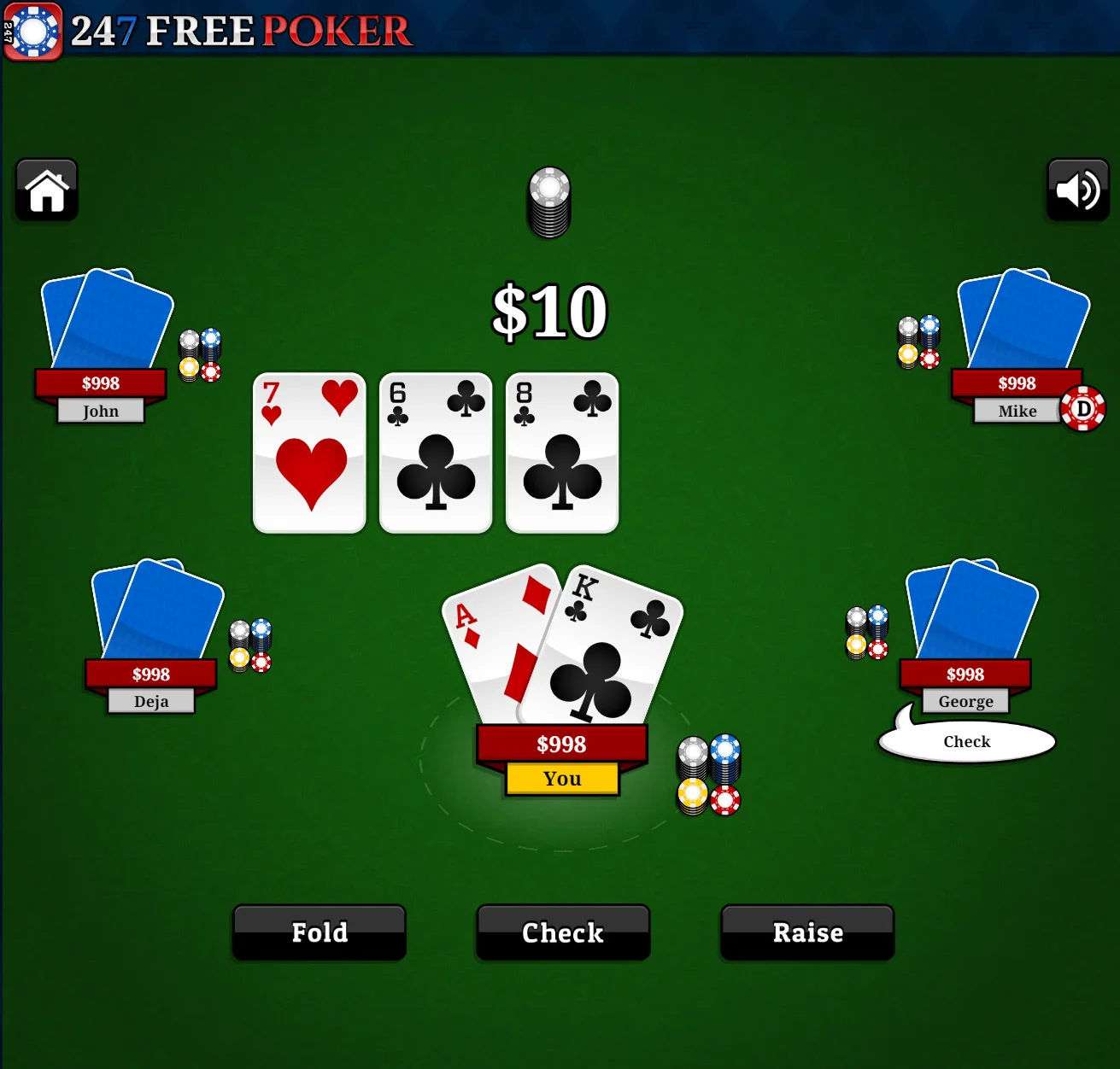 Monarch poker player