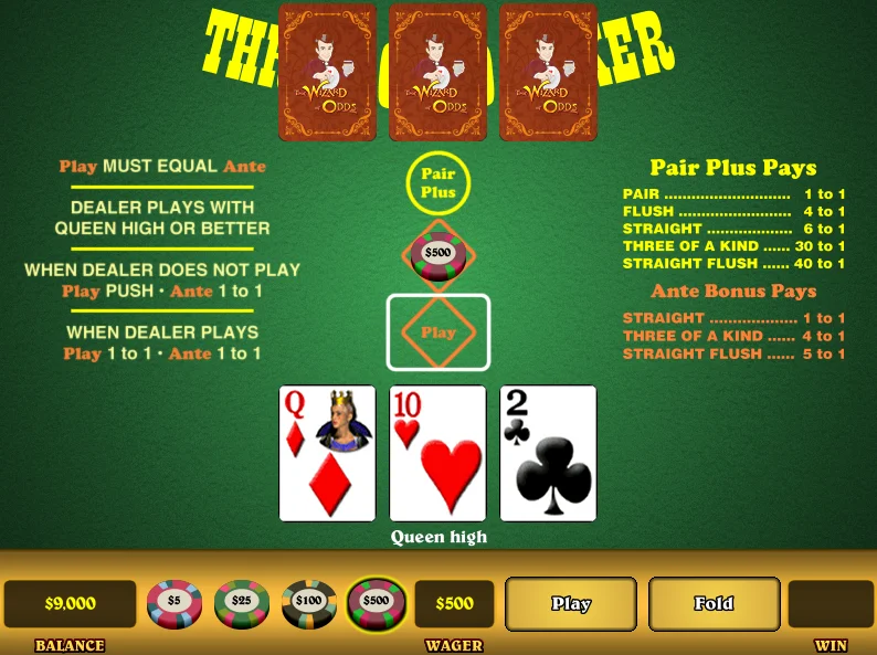 Poker chip size